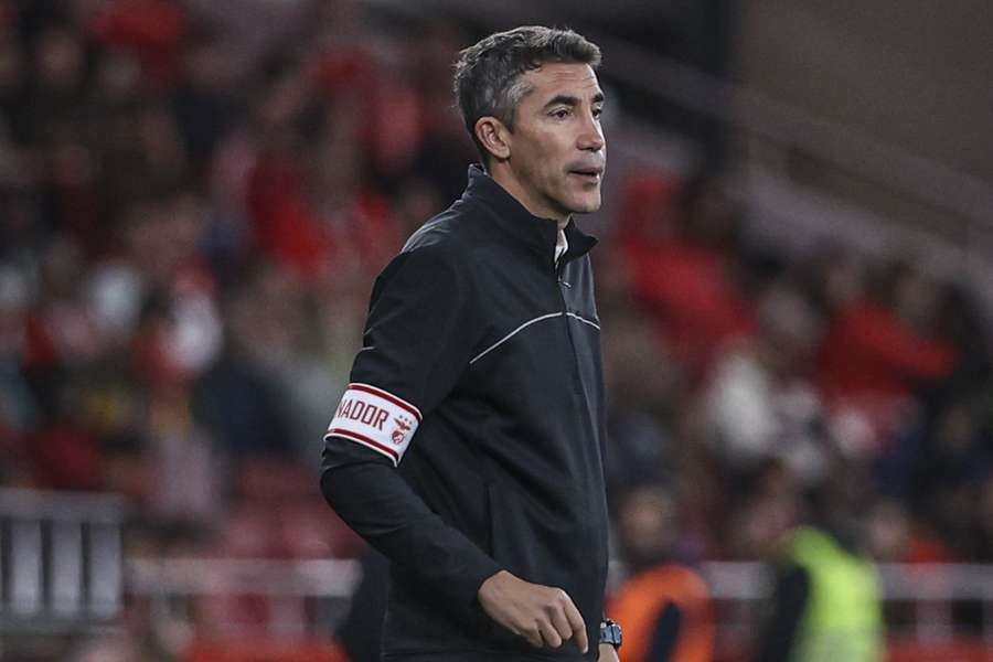 Bruno Lage, treinador do Benfica