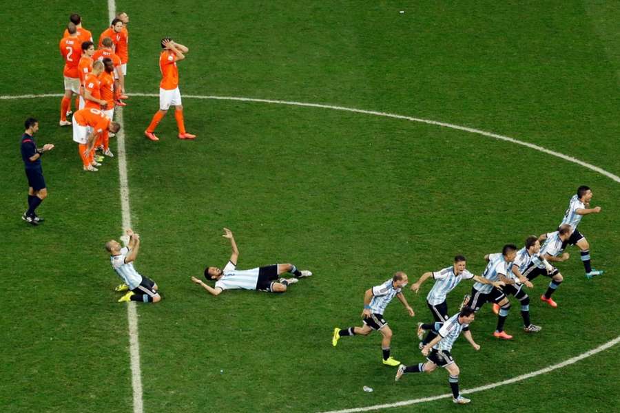 Argentina eliminou a Holanda nos pênaltis na semifinal de 2014
