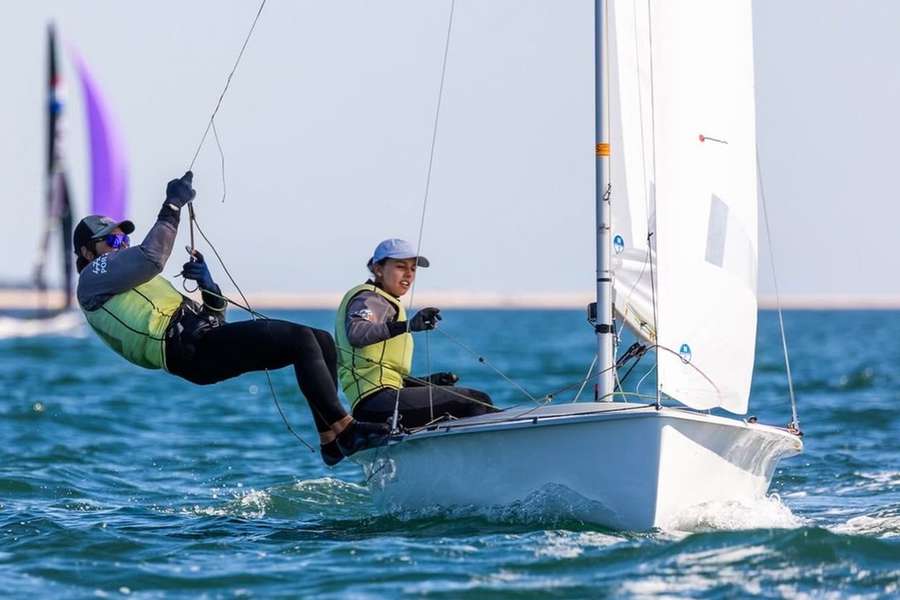 Beatriz Gago e Rodolfo Pires sobem a sexto nos Europeus de 470