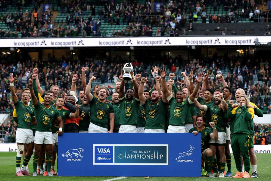 L'Afrique du Sud remporte le Rugby Championship pour la deuxième année consécutive