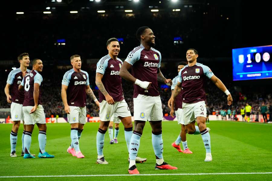 Villa record historic Champion League win over Bayern