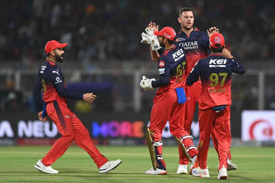 Bengaluru defeated Kolkata Knight Riders by seven wickets