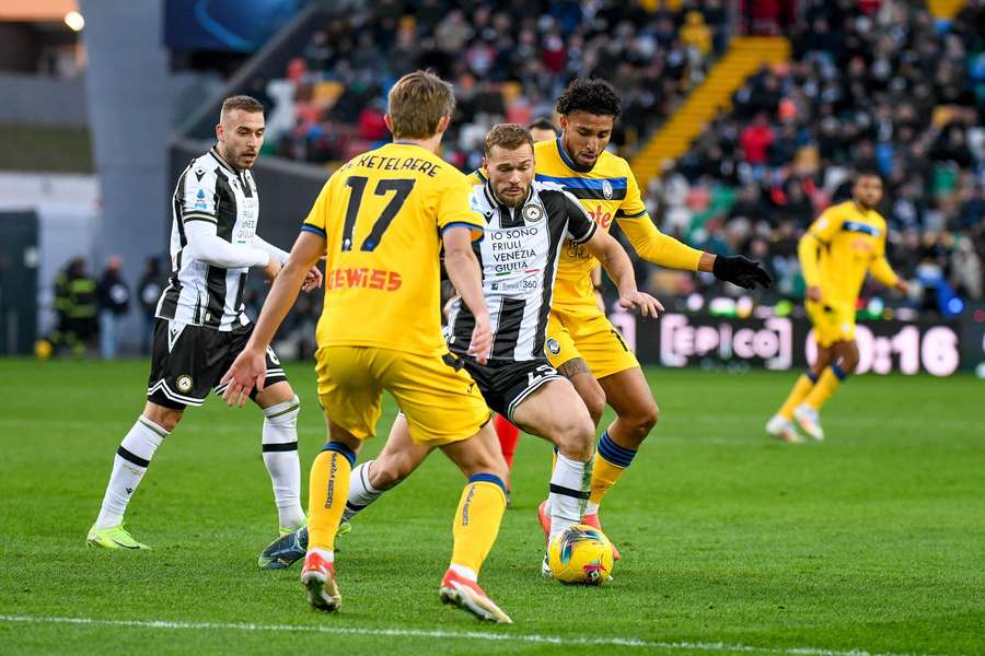 Atalanta zdobyła tylko punkt w Udine.