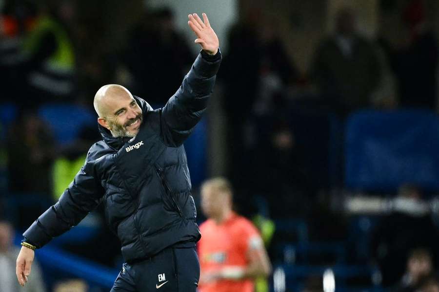 Maresca, treinador do Chelsea 