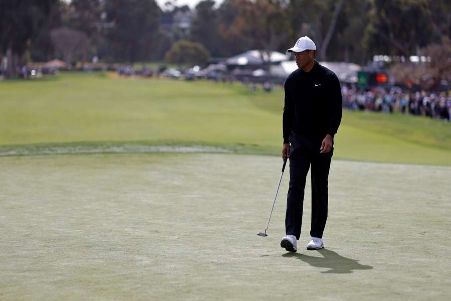 Tiger Woods en el Genesis Invitational