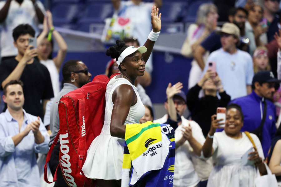Venus Williams, ovacionada por el público