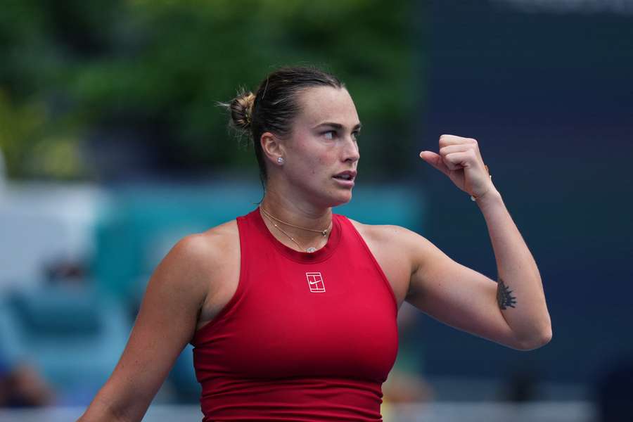 Sabalenka, en Miami Sabalenka, en Miami