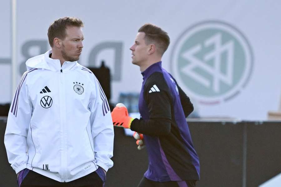 Julian Nagelsmann kan de komende tijd geen beroep doen op Marc-Andre ter Stegen