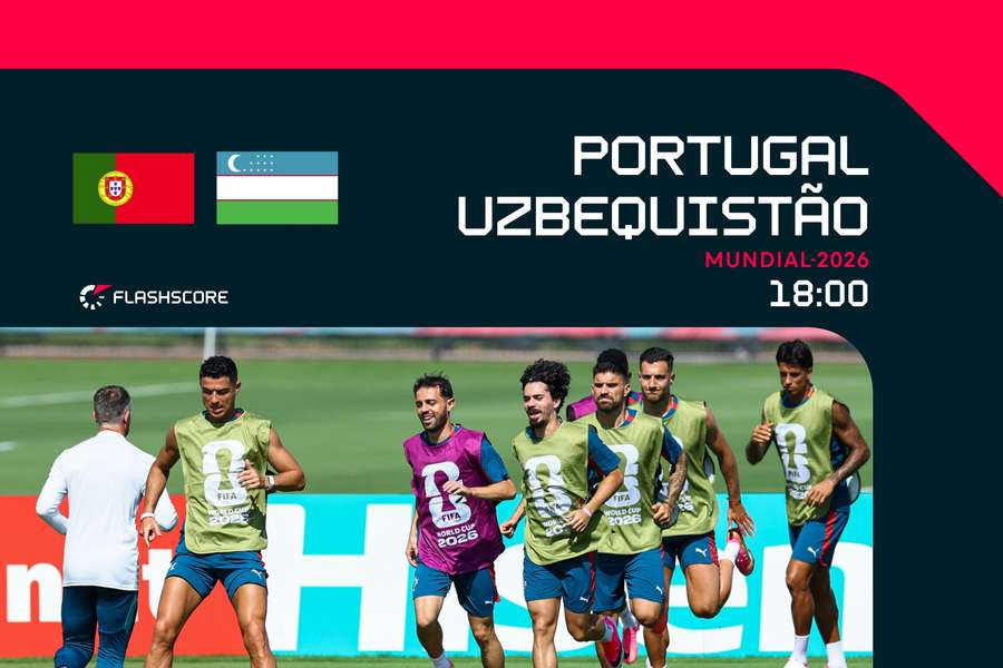 Portugal defronta o Uzbequistão na 2.ª jornada Portugal defronta o Uzbequistão na 2.ª jornada