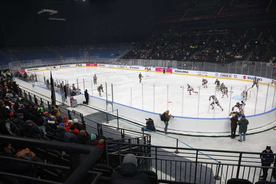 Testovanie haly Santa Giulia.