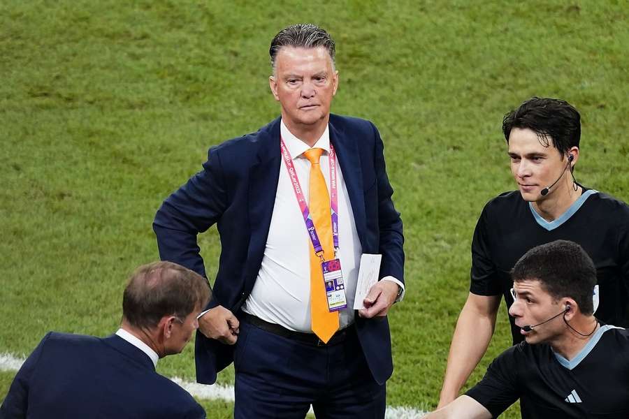 Louis Van Gaal talte dunder til sine spillere i pausen trods VM-avancement