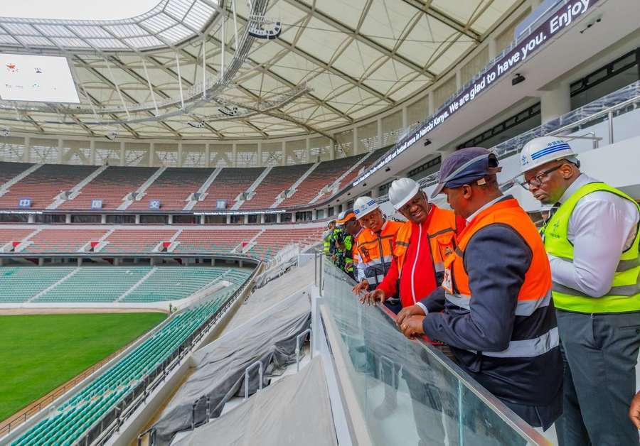 CS Salim Mvurya at Talanta Stadium.