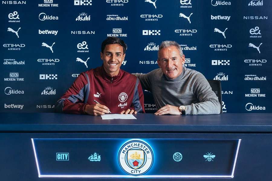 DONE DEAL: Reis delighted signing with Man City