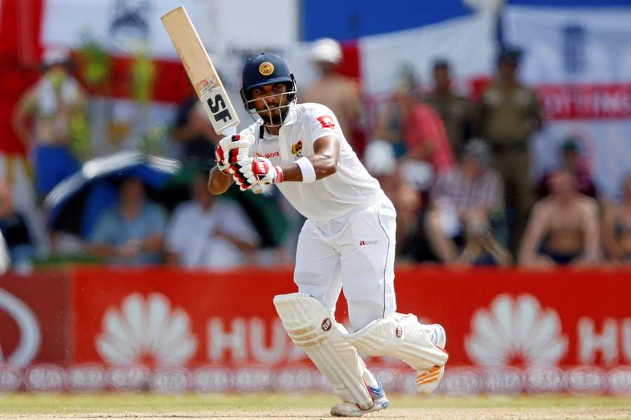 Dinish Chandimal scored a career-best 206 not out for Sri Lanka