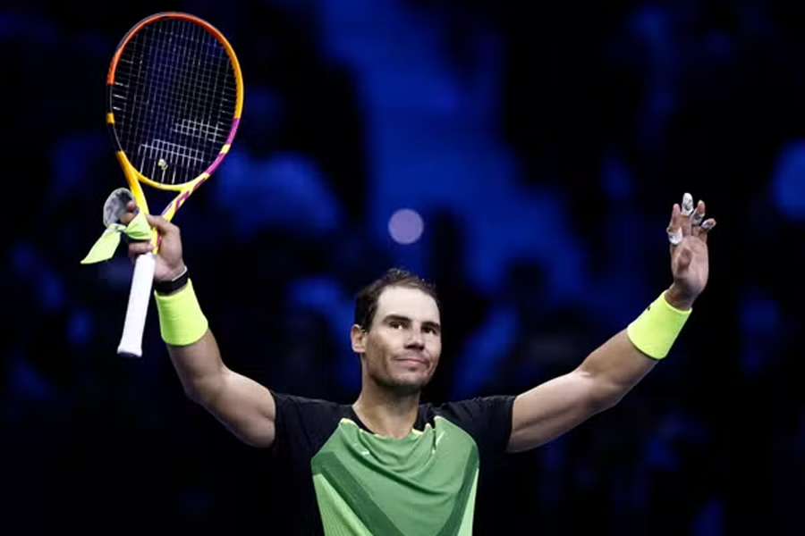 Nadal se despede de Turim com vitória e evita pior sequência da carreira