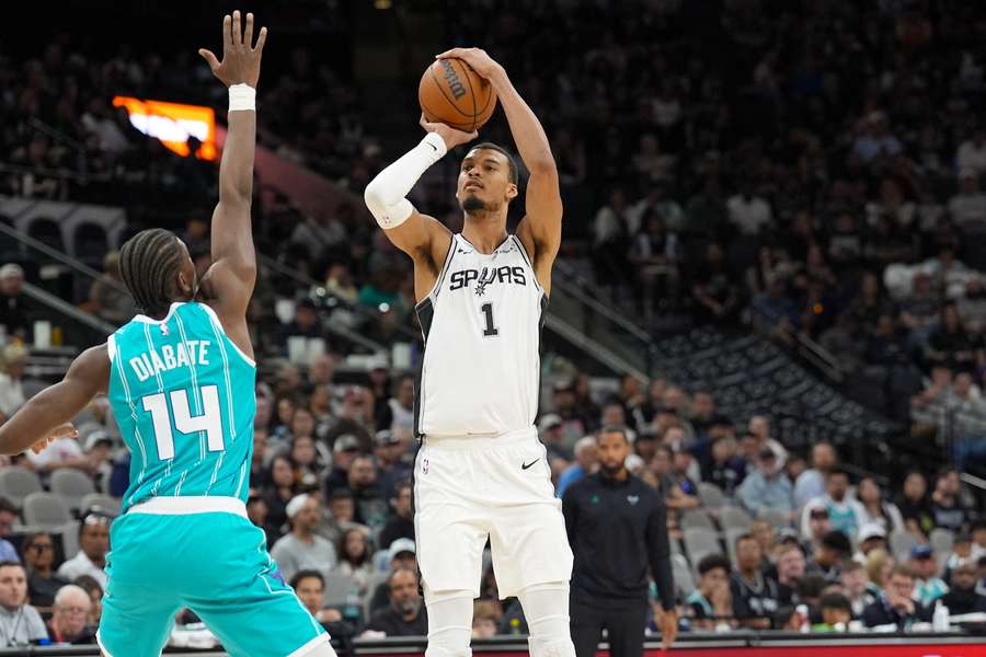 Wembanyama, cette nuit.