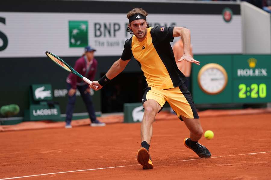 Tsitsipas musel osemfinálový duel otáčať.