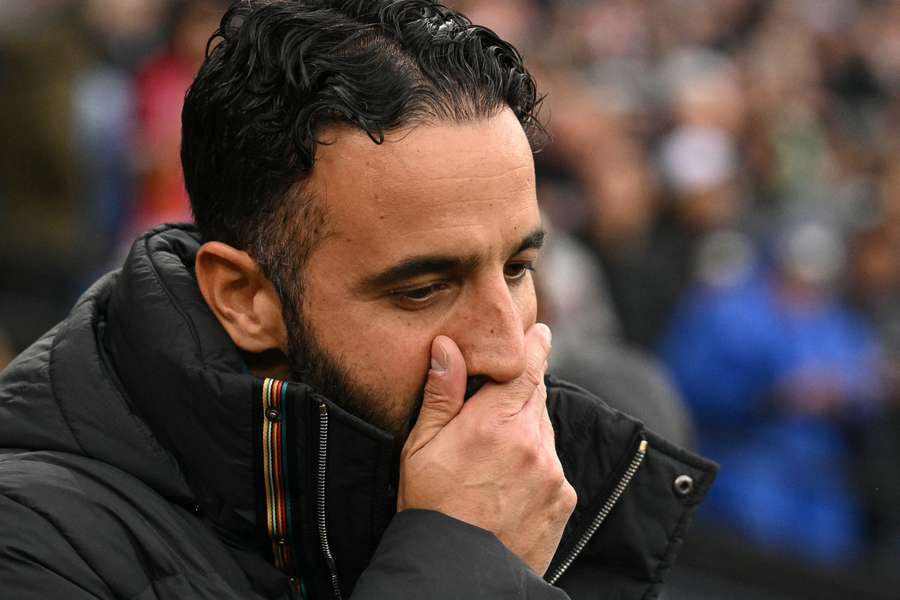 Manažer Manchesteru United Rúben Amorim