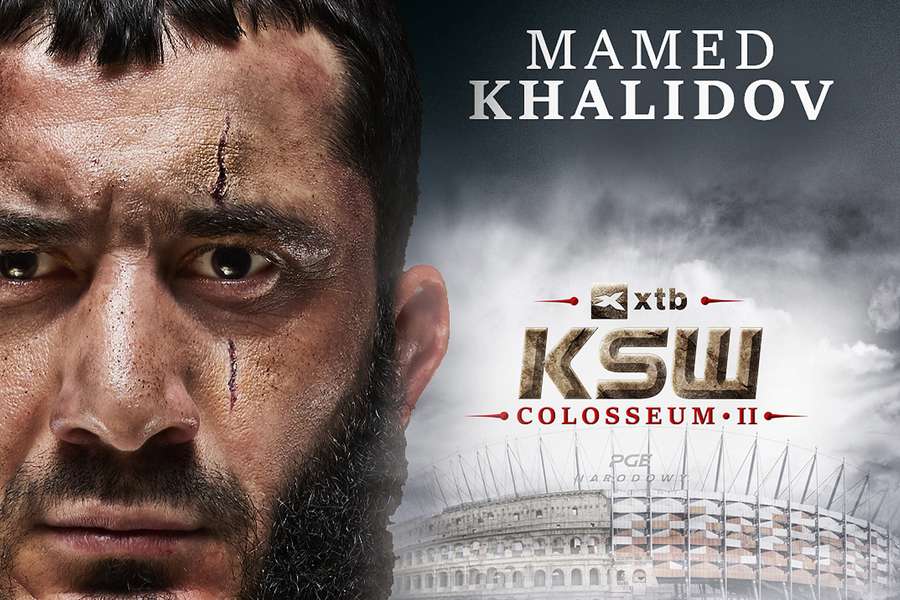 Mamed Khalidow wystąpi na KSW Koloseum 2 na Stadionie Narodowym