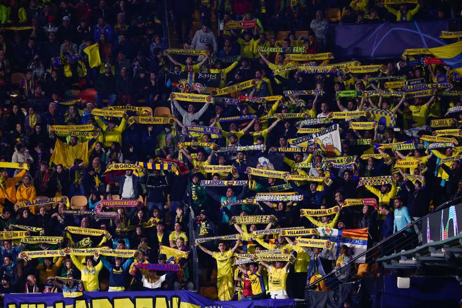 Afición del Villarreal