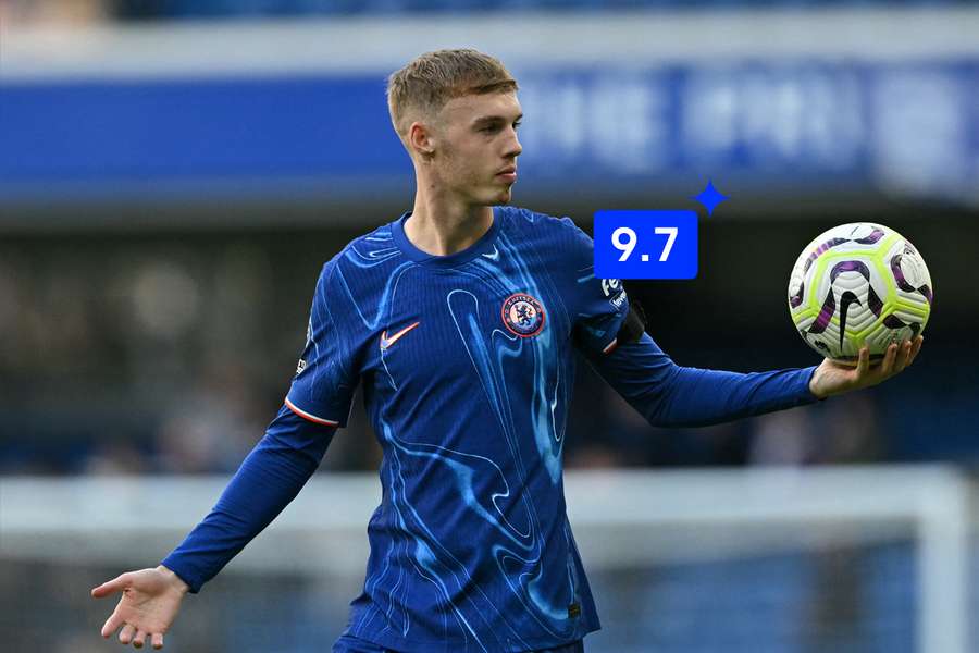 Palmer put on a show in Chelsea's win over Brighton