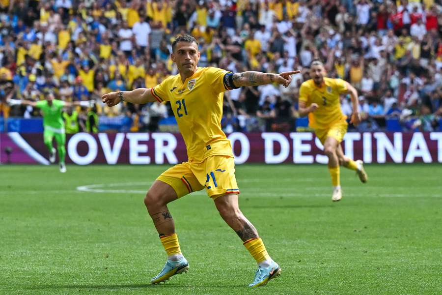 Nicolae Stanciu's stunning first-half strike paved the way for Romania 