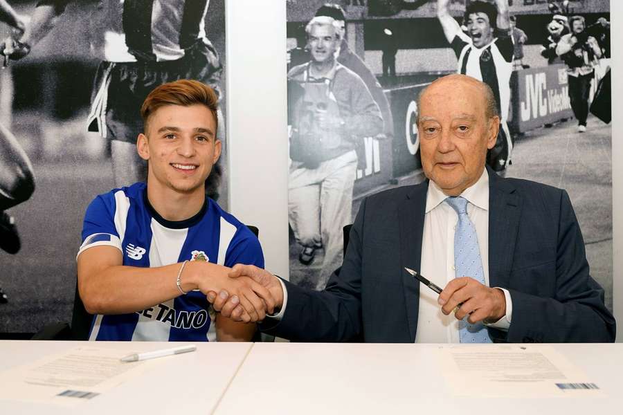 Francisco Conceição com Pinto da Costa