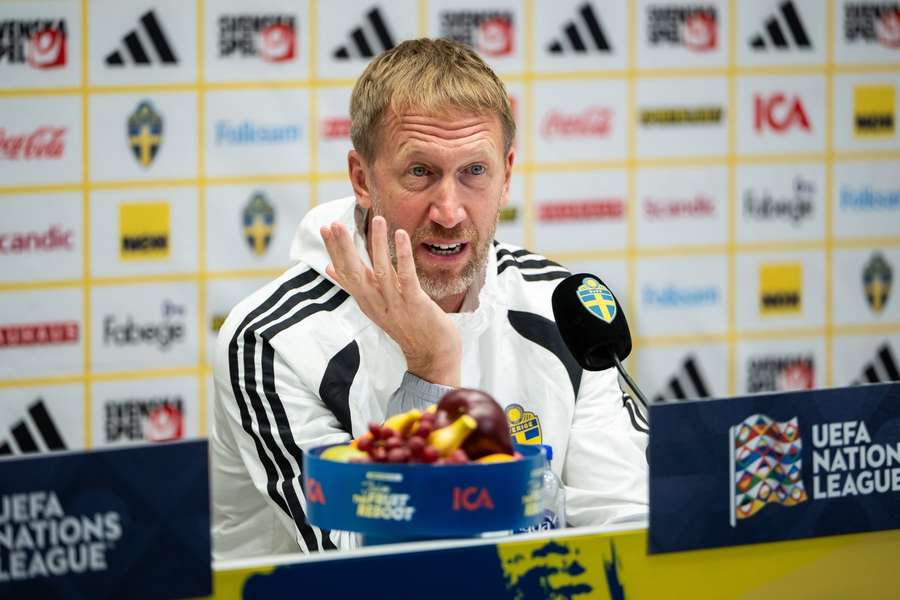 Graham Potter, selecționerul Suediei, a vorbit despre România și Gheorghe Hagi la conferința de presă