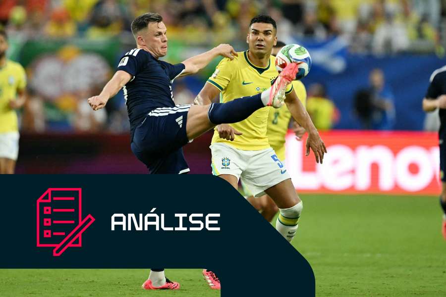 Casemiro é peça-chave no sistema defensivo da seleção