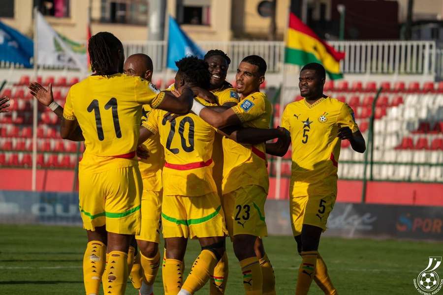 Black Stars rout Central African Republic to move within sight of 2026 World Cup
