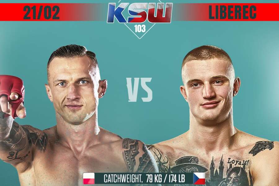 Jacek Gać wróci do klatki na gali KSW 103 w Libercu. Sotka się z młodym talentem z Czech