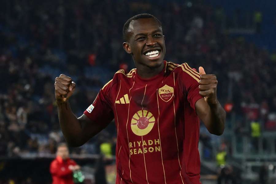 Saud Abdulhamid esulta per il gol segnato al Braga