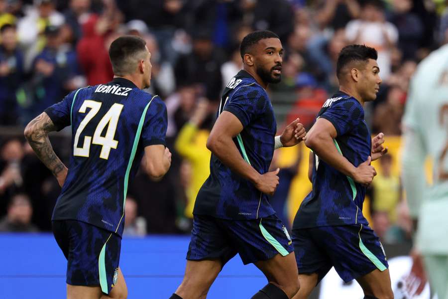 Bremer marcou seu primeiro gol com a camisa da Seleção Brasileira