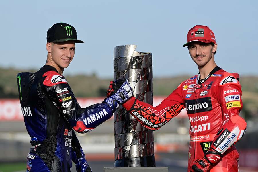 Fabio Quartararo e Francesco Bagnaia