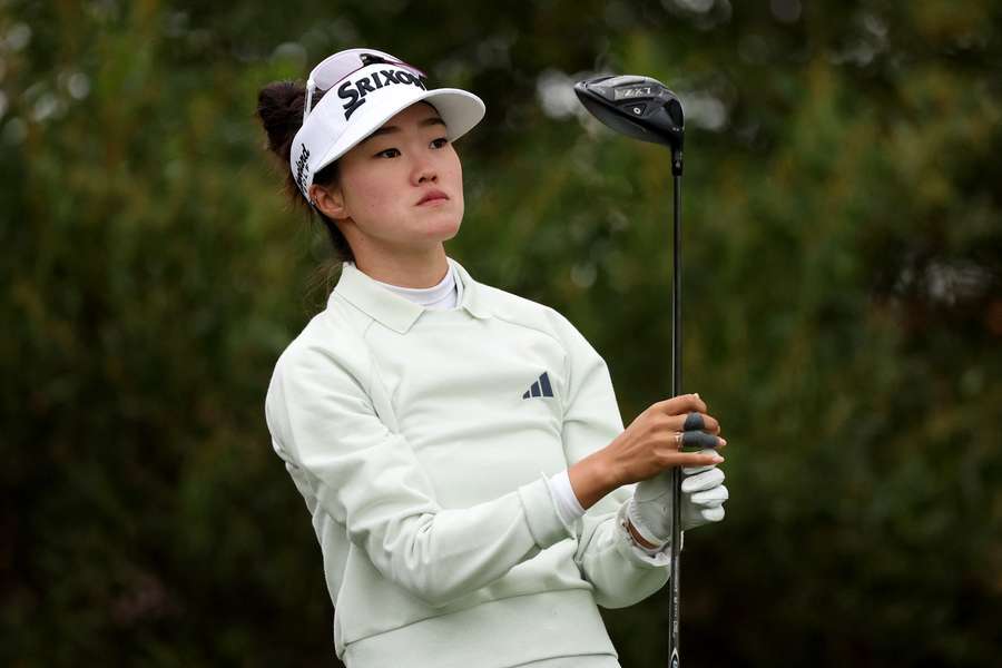Grace Kim has a one-shot lead after the first round of the LPGA Los Angeles Championship