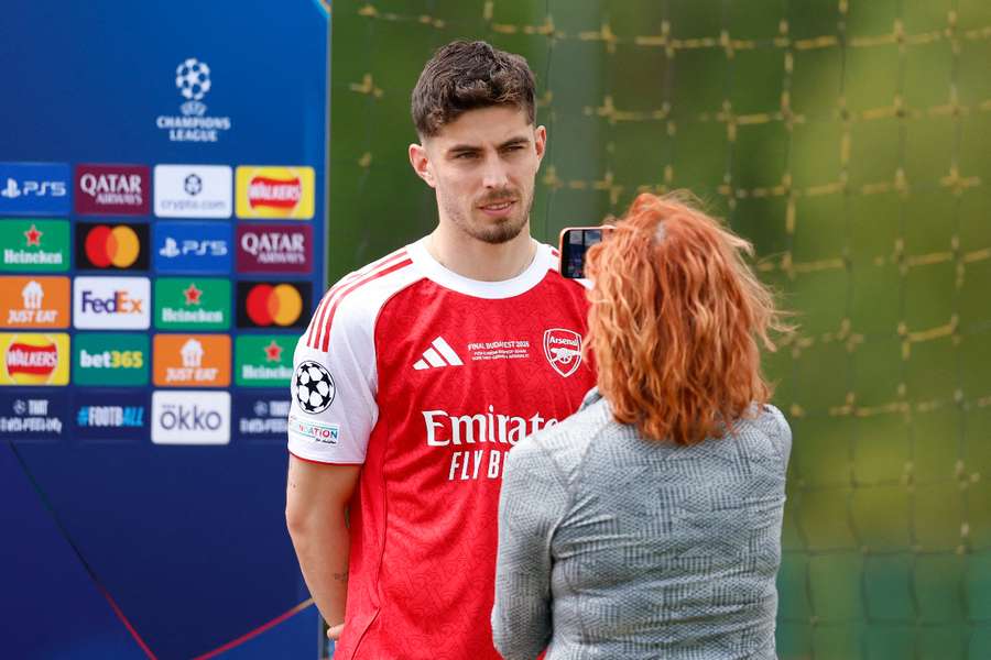 Havertz ist bereit für das Champions-League-Finale Havertz ist bereit für das Champions-League-Finale