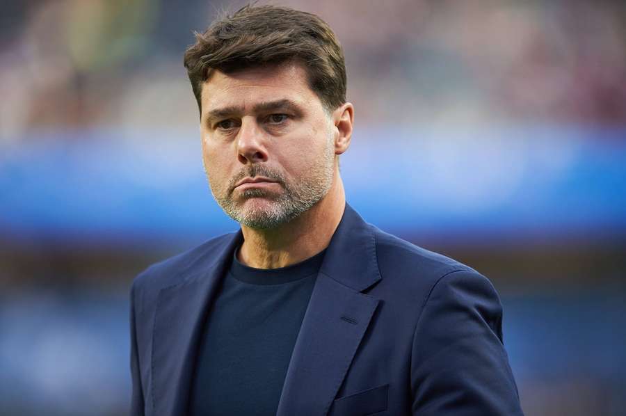 Pochettino, en un partido de Estados Unidos.