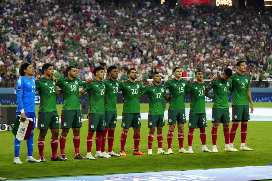 Seleção mexicana em Las Vegas