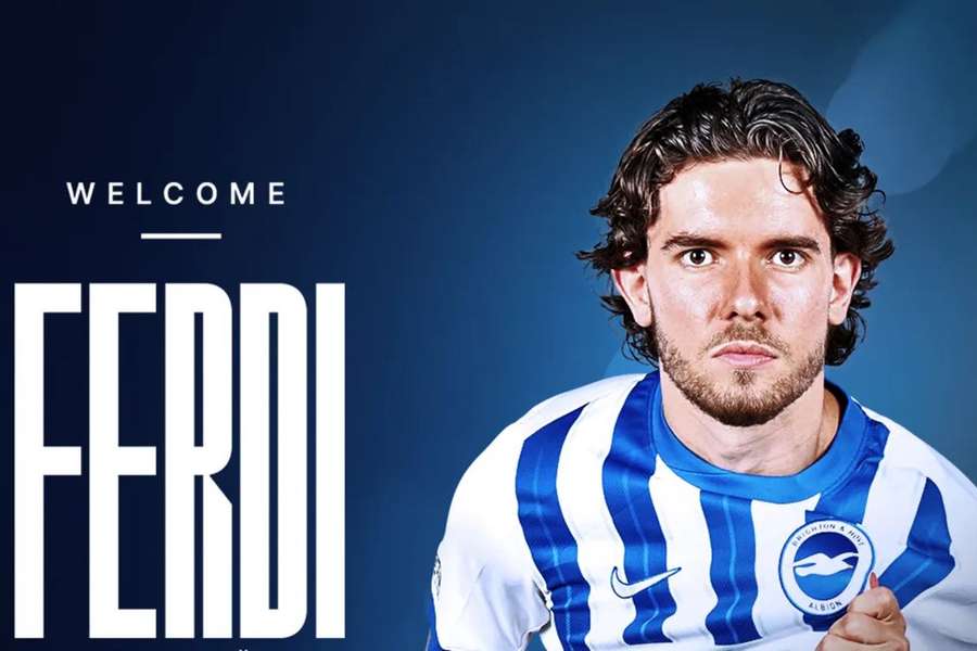 Kadioglu assinou pelo Brighton