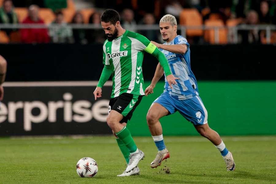 Isco, durante el Betis-Utrecht