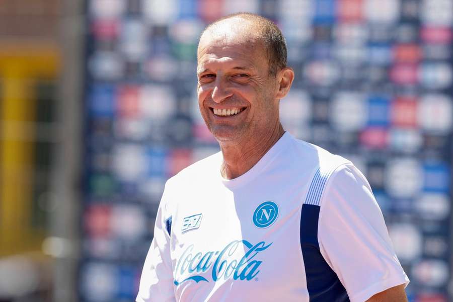 Massimiliano Allegri, allenatore del Napoli Massimiliano Allegri, allenatore del Napoli