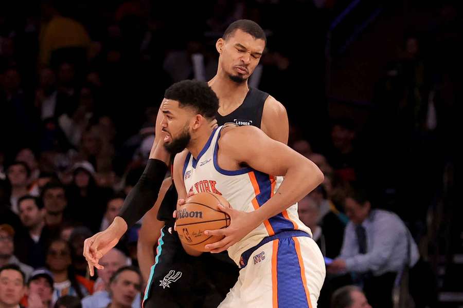 Fin de série pour Wembanyama et les Spurs chez les Knicks Fin de série pour Wembanyama et les Spurs chez les Knicks