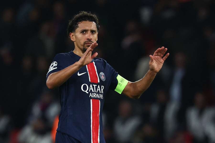 Marquinhos, capitão do PSG