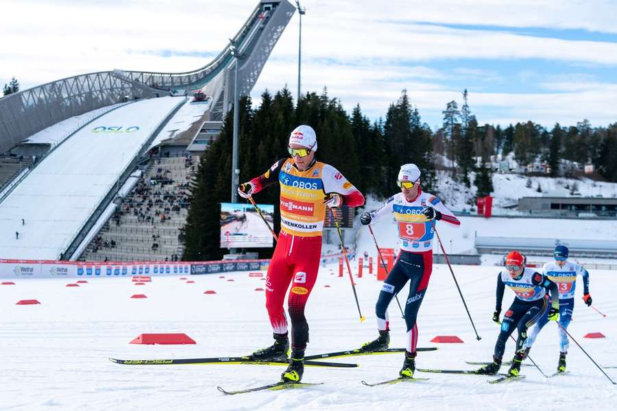 Nordic Combined pits cross-country skiing together with ski jumping
