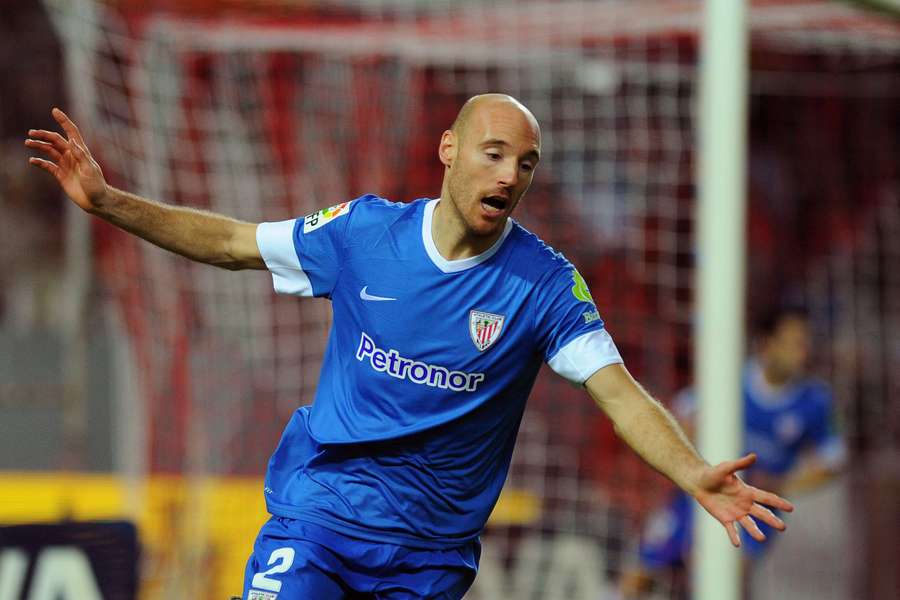 Gaizka Toquero celebra un gol con el Athletic en el Sánchez Pizjuán Gaizka Toquero celebra un gol con el Athletic en el Sánchez Pizjuán
