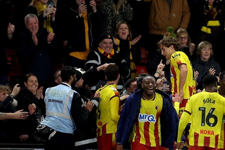 La gioia del Watford