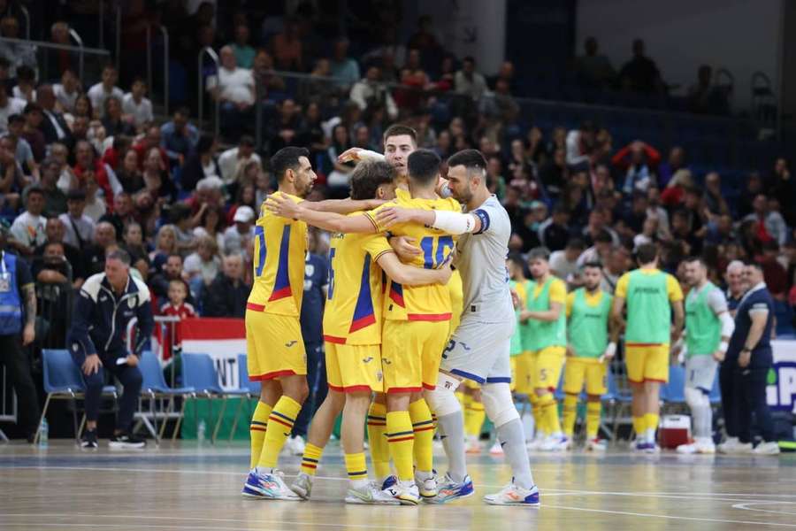 Duel decisiv România - Ungaria pentru calificarea la Europeanul de futsal
