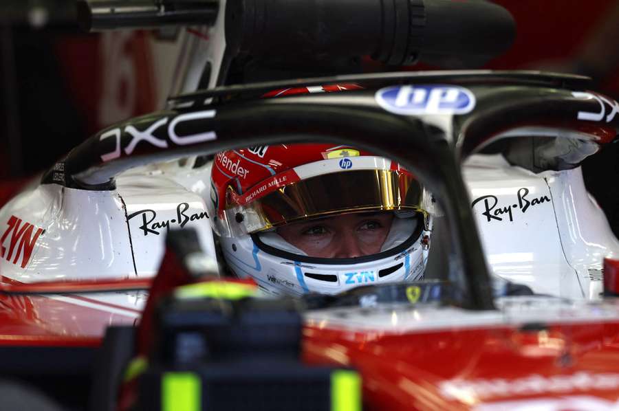 Charles Leclerc ce mercredi.