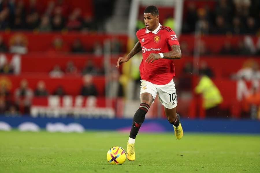 Marcus Rashford a reușit 4 goluri în primele 12 etape din Premier League