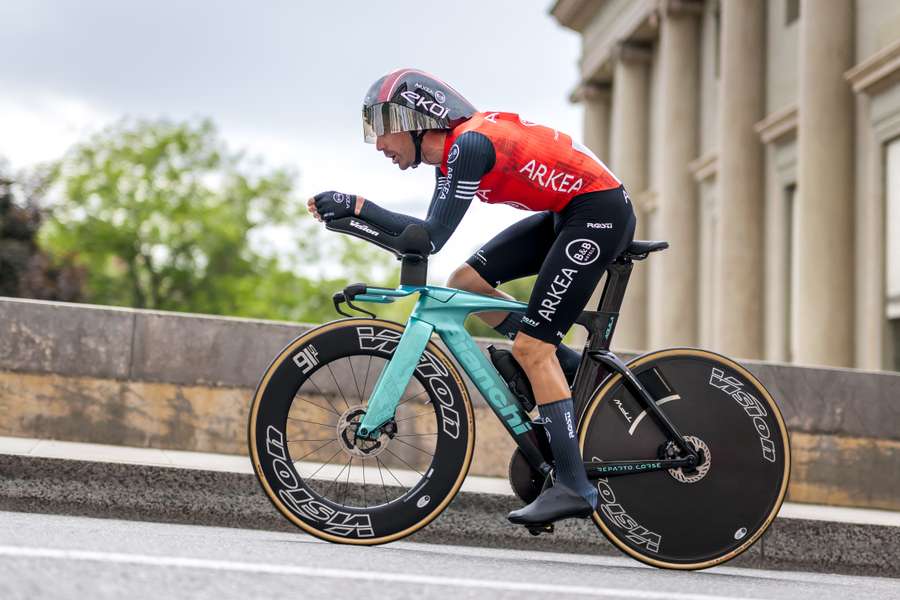 Cristian Rodriguez sur le Tour de Romandie début-mai.